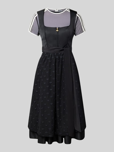 adidas Originals Dirndl o kroju slim fit o sportowym designie Czarny 1