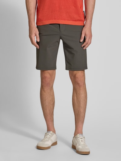SAVE THE DUCK Regular Fit Shorts mit Eingrifftaschen Modell 'ALOYS' Anthrazit 4