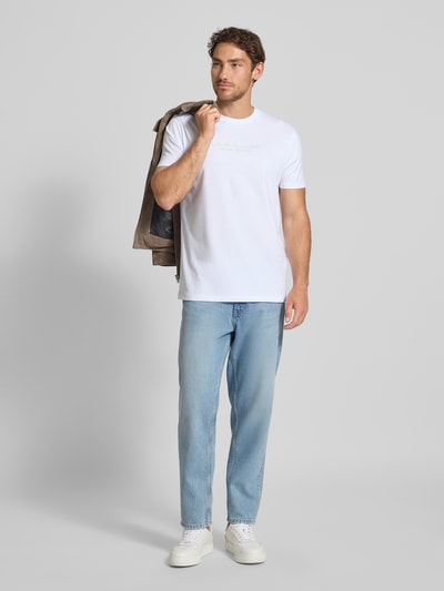 ARMANI EXCHANGE T-shirt z nadrukiem z logo Biały 1