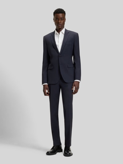 HUGO Slim fit colbert van wolmix, model 'ARTI' Marineblauw - 1