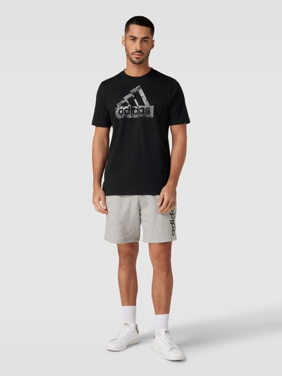 adidas Sportswear T-shirt z nadrukiem z logo Czarny 1