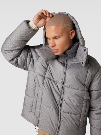 Pegador Steppjacke mit Allover-Muster Modell 'GALLAN' Silber 3