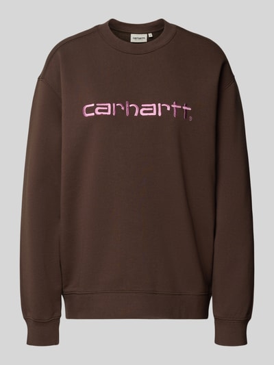 Carhartt Work In Progress Oversized Sweatshirt mit Label-Stitching Hazel 2