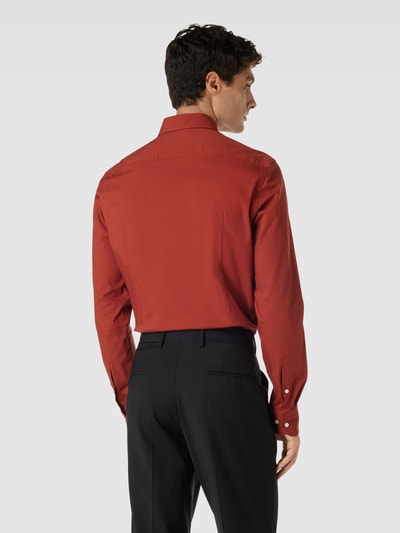 BOSS Slim Fit Business-Hemd mit Kentkragen Modell 'HANK' Terra 5