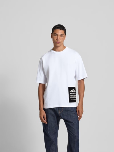 Dsquared2 T-Shirt mit Label-Detail Weiss 4