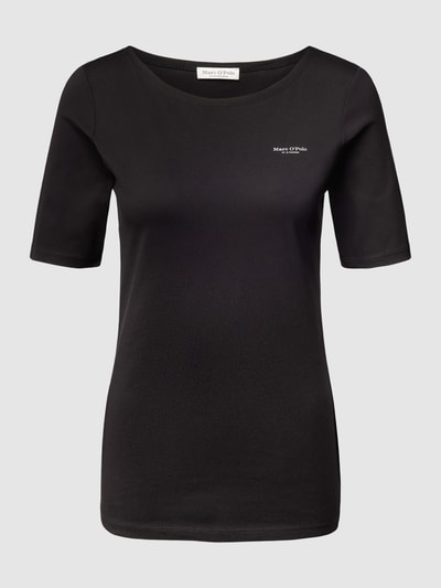 Marc O'Polo T-Shirt mit Logo-Print Black 2