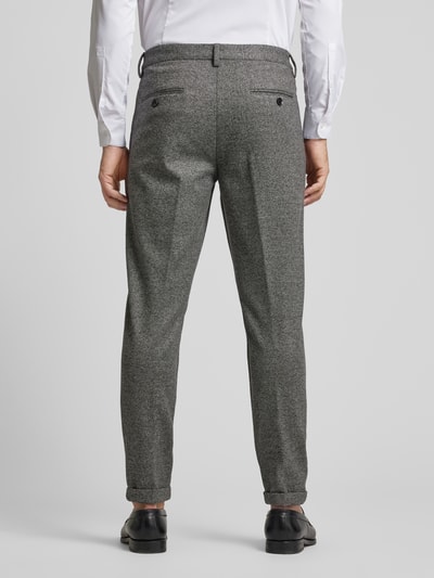 Antony Morato Super skinny fit stoffen broek met riemlussen Middengrijs - 5