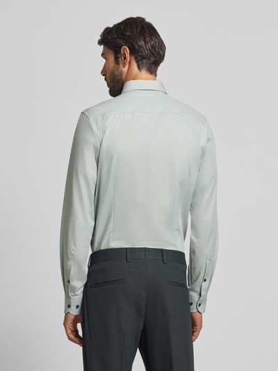 OLYMP Level Five Slim Fit Businesshemd mit Kentkragen Gruen 5