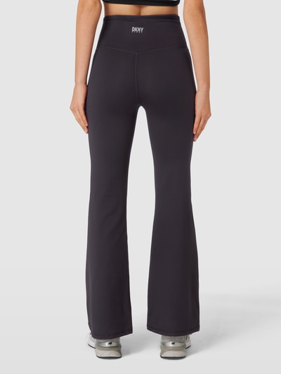 DKNY PERFORMANCE Flared legging met elastische band, model 'BALANCE' Zwart - 5