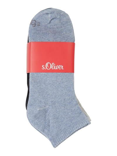 s.Oliver RED LABEL Socken in Melange-Optik im 4er-Pack Jeansblau 2