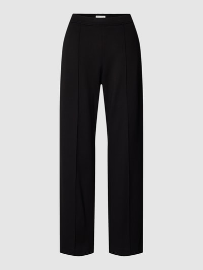 Christian Berg Woman Regular fit broek met effen design en persplooi Zwart - 2