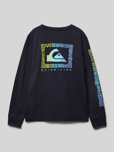 Quiksilver Longsleeve mit Rundhalsausschnitt Modell 'REVIVAL' Marine 3