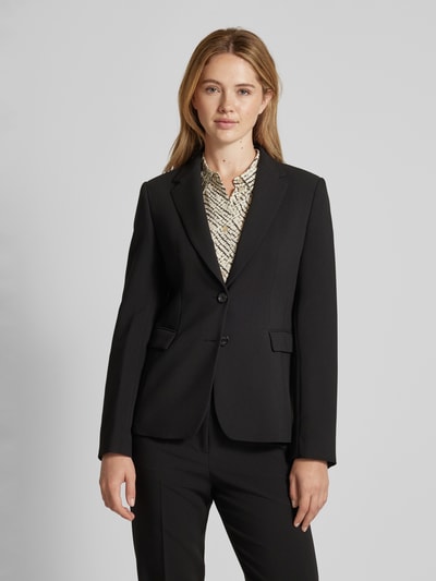 JOOP! Blazer met reverskraag, model 'JACKELINE' Zwart - 4