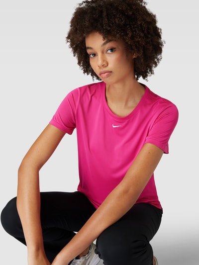 NIKE TRAINING T-Shirt mit Logo-Print Pink 3