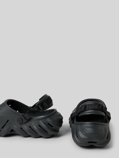 Crocs Hausschuhe mit Label-Detail Black 2