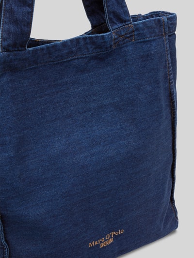 Marc O'Polo DENIM Henkeltasche aus Baumwoll-Lyocell-Mix Jeansblau 7