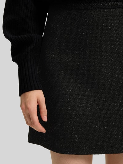 HUGO Mini-Rock aus Bouclé Modell 'RAFRANSI' Black 3