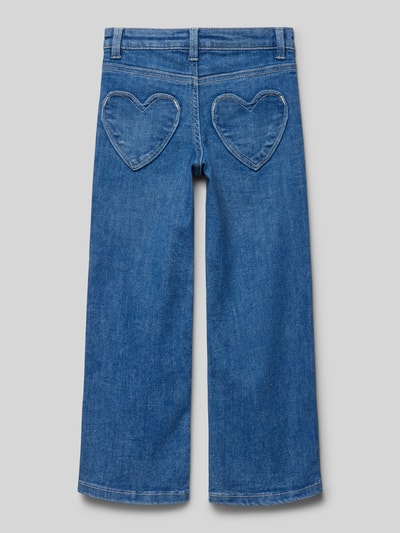 Tom Tailor Wide Leg Jeans mit 5-Pocket-Design Blau 3