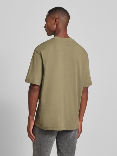 Lacoste T-shirt met ronde hals Olijfgroen - 5