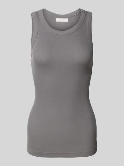 Christian Berg Woman Tanktop in Ripp-Optik Graphit 2