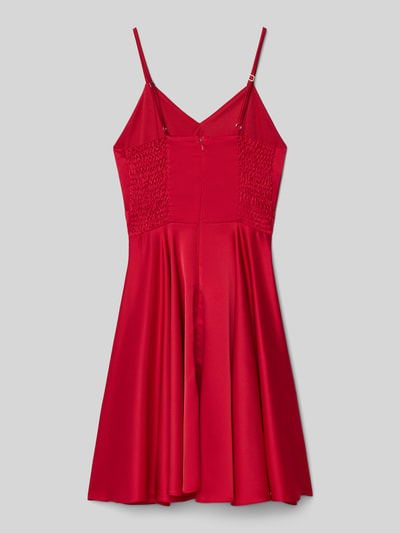G.O.L. Minikleid mit gelegten Falten Rot 3