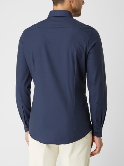 OLYMP Level Five Slim fit zakelijk overhemd met stretch Marineblauw - 6