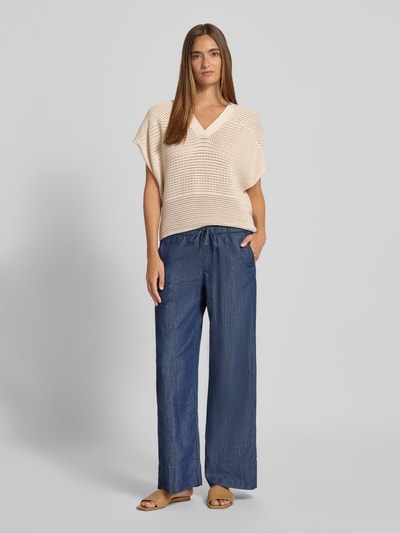 OPUS Pullunder mit V-Ausschnitt Modell 'Pekina' Sand 1