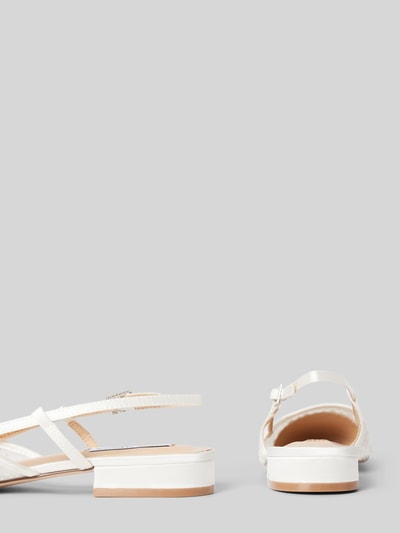 Steve Madden Ballerinas mit Blockabsatz Modell 'BELINDA' Offwhite 2