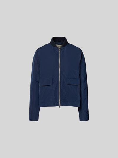 Officine Générale Regular Fit Jacke mit Pattentaschen Marine 2