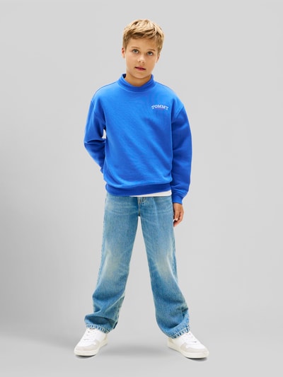 Tommy Hilfiger Kids Regular Fit Sweatjacke aus Baumwoll-Mix Royal 1