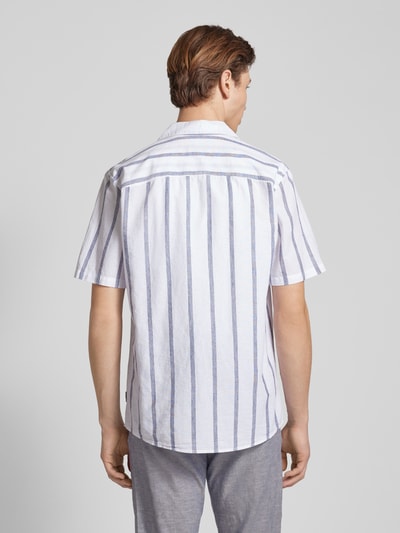 Only & Sons Vrijetijdsoverhemd met reverskraag, model 'CASEY' Rookblauw - 5
