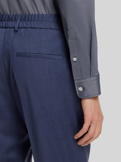 BOSS Slim Fit Businesshemd mit Kentkragen Modell 'ROAN' Marine 6