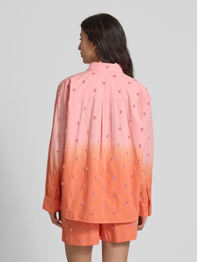 Essentiel Antwerp Regular Fit Bluse mit Pailletten Modell 'Harkansas' Orange 5