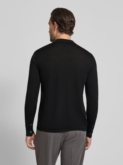 Christian Berg Men Wolljacke mit Kentkragen Black 5