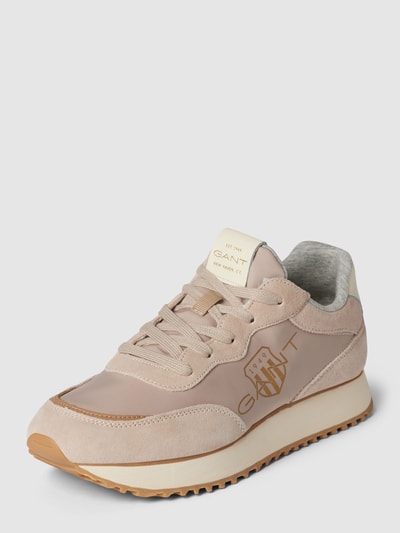 Gant Sneaker mit Label-Details Sand 2