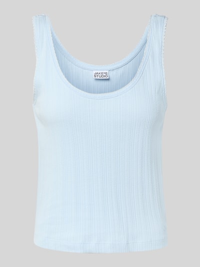 Jake*s Studio Woman Tanktop mit tiefem Rundhalsausschnitt Sky 2