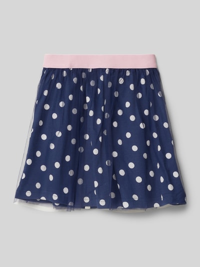 Blue Seven Rok met tule Blauw - 1