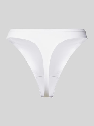 Calvin Klein Underwear String mit elastischem Bund Weiss 3