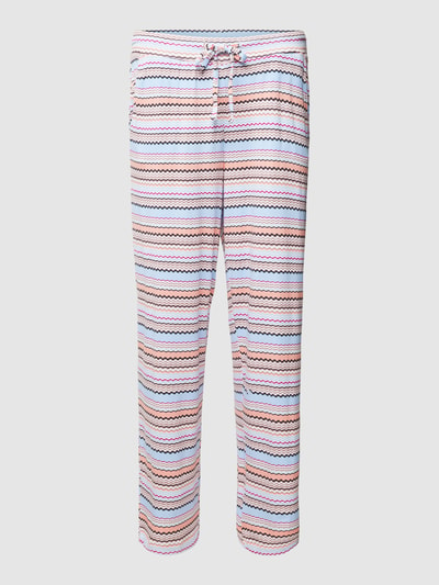 Esprit Pyjama-Hose mit Streifenmuster Hellblau 1