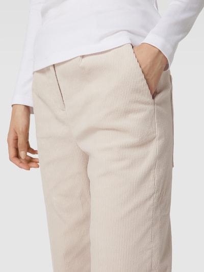 JOOP! Cordhose mit Bügelfalten Ecru 3