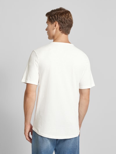 Jack & Jones T-shirt met ronde hals, model 'BASHER' Wit - 5