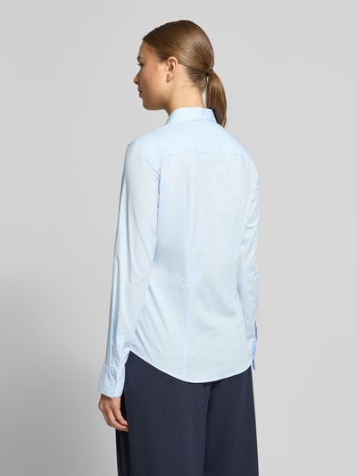 Marc O'Polo Overhemdblouse van katoenmix Bleu - 5