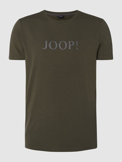 JOOP! Collection Longsleeve mit Label-Print Oliv 1