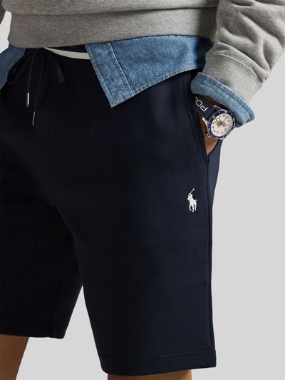 Polo Ralph Lauren Regular Fit Sweatshorts aus Baumwoll-Mix mit Logo-Stitching Marine 3