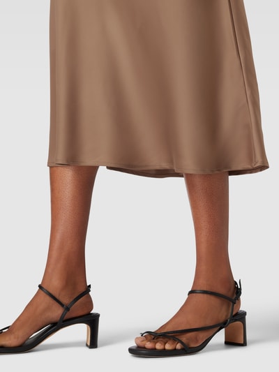 YAS Midirok met elastische band, model 'SPELLA' Taupe - 3