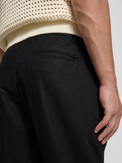 MCNEAL Leinenhose aus Leinen-Mix Black 3