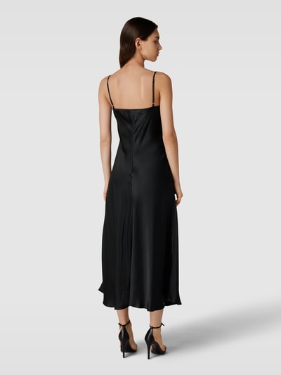 MaxMara Leisure Midi-jurk met V-hals, model 'ONDA' Zwart - 5