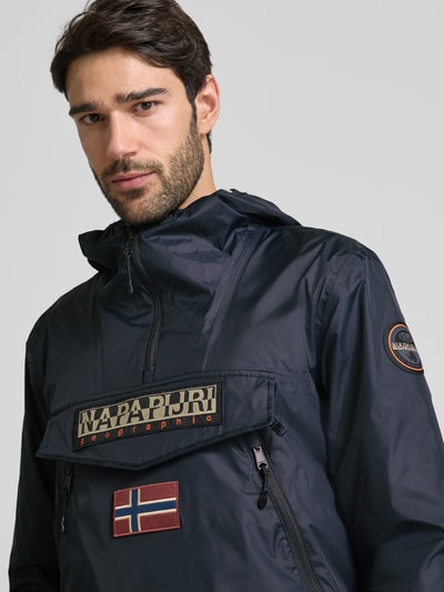 Napapijri Jacke mit Reißverschlusstaschen Modell 'Rainforest' Black 3