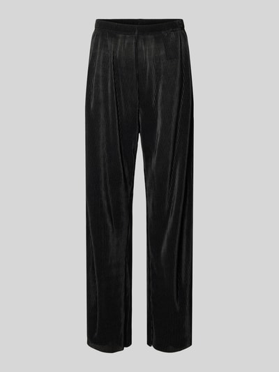 Only Flared stoffen broek met elastische band, model 'NISHE' Zwart - 2