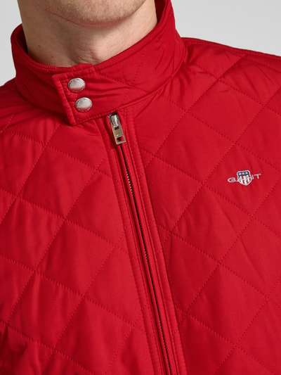 Gant Steppjacke mit Stehkragen Rot 3